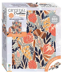 Crystal Creations 500-Piece Jigsaw           Native Florals