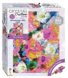 Crystal Creations 500-Piece Jigsaw           Floral Bouquet