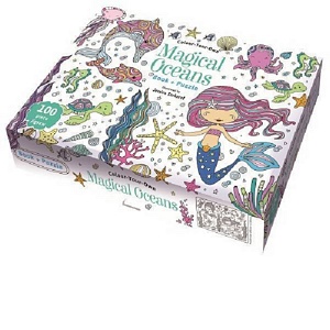 Colour Your Own Magical Ocean Book & Puzzle
