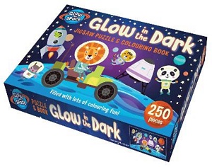 Book and Jigsaw Glow in the dark Space