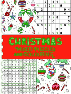 Bumper Christmas Puzzles & Colouring Book | Baker & Taylor
