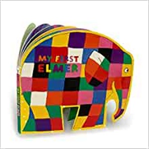 My First Elmer Shaped Board Book