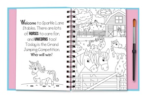 Magic Water Colouring Horses and Unicorns | Baker & Taylor