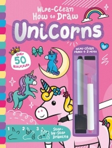 Wipe Clean How to draw Unicorns | Baker & Taylor