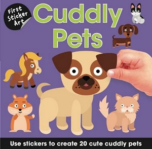 First Sticker Art Cuddly Pets | Baker & Taylor