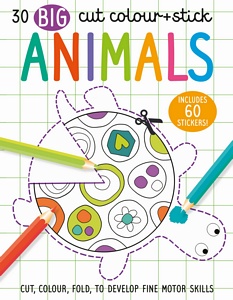 Animals Cut Colour and Stick