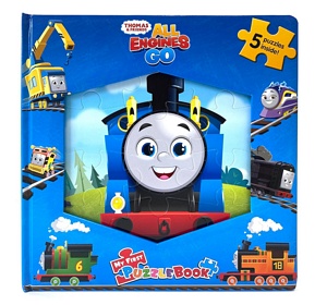 Mattel Thomas on the Go My First Puzzle Book