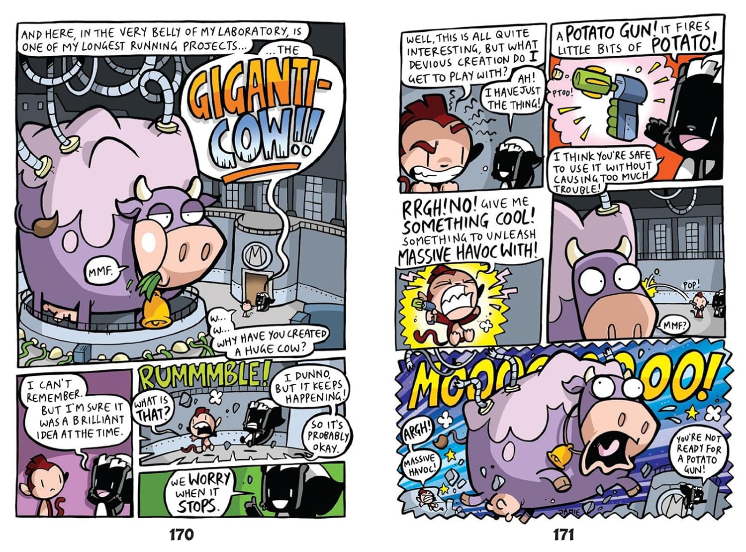 Bunny vs Monkey Ultimate Comic Adventure | Baker & Taylor