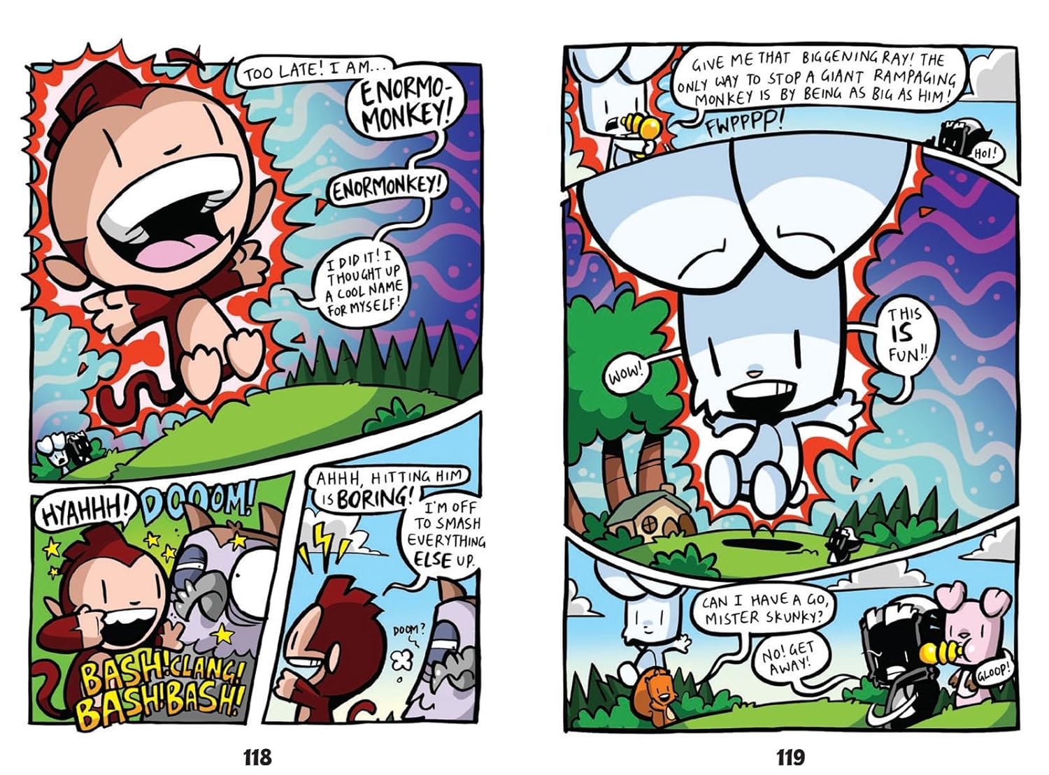 Bunny Vs Monkey Ultimate Comic Adventure Baker Taylor
