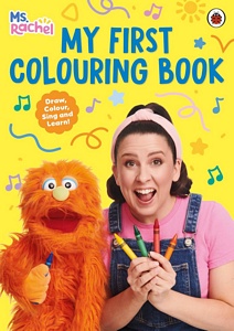 Ms Rachel First Colouring Book