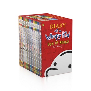 Diary of Wimpy Kid Box of Books (12-books set)