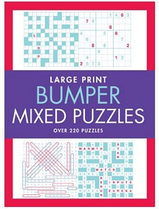 Large Print Bumper Puzzle Book - Mixed Puzzles | Baker & Taylor