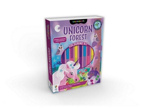 Kaleidoscope Colouring Kit Unicorn Forest (Unicorns) | Baker & Taylor