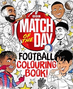 Match of the Day Football Colouring