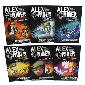 Alex Rider Graphic Novels x6 SW