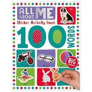 100 Words All About  Me Sticker