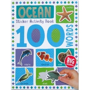 100 Words Ocean Sticker